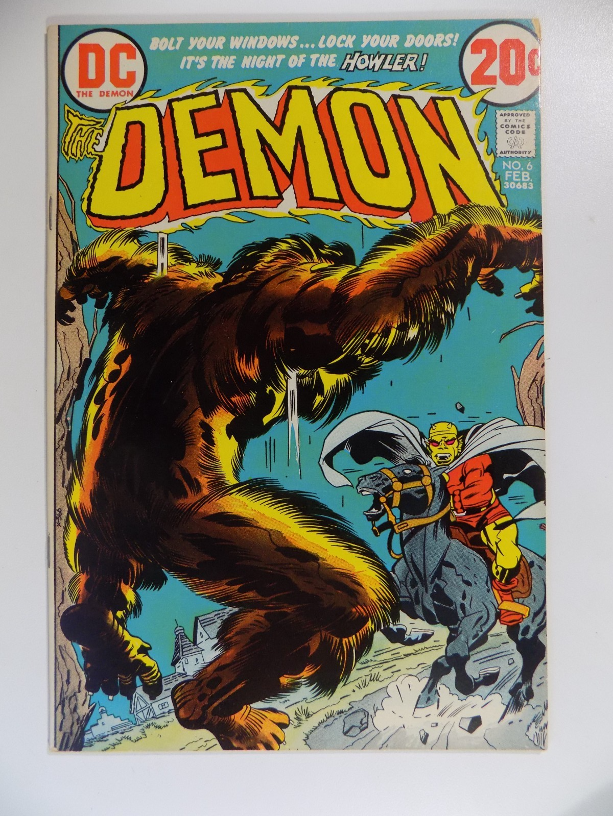 Demon #6 DC Comic February 1973 Very Fine-