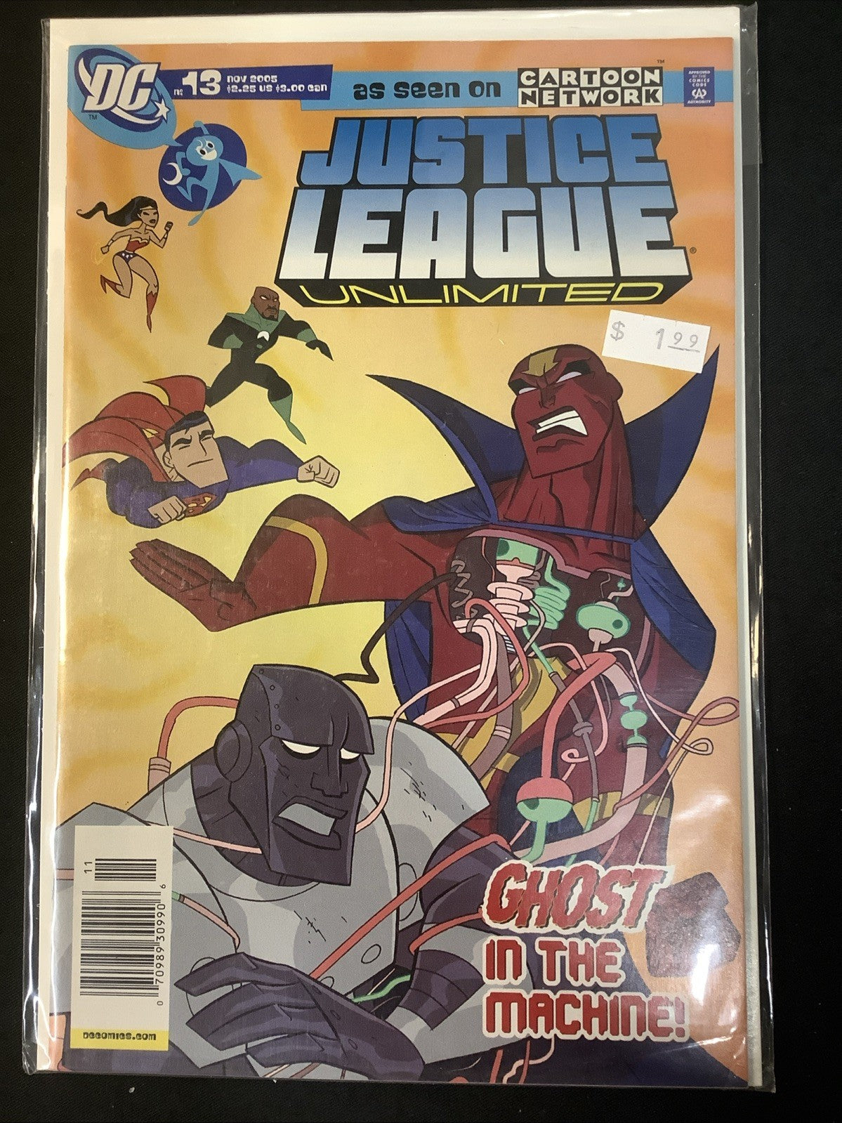 Justice League Unlimited #12-15 Comic Lot, DC Comics, NEWSSTAND COVERS!