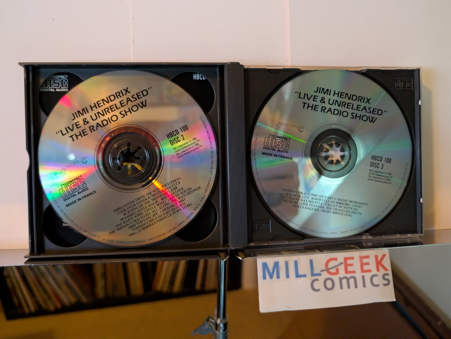 Jimi Hendrix - Live & Unreleased The Radio Show, Like New -JD