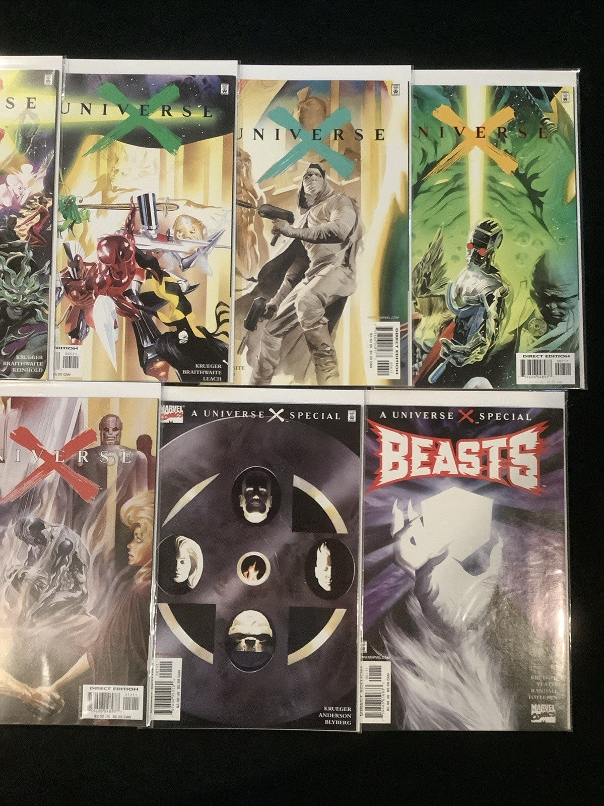 Universe X #0-12 + Specials Complete Comic Set, Marvel, Alex Ross, Jim Krueger
