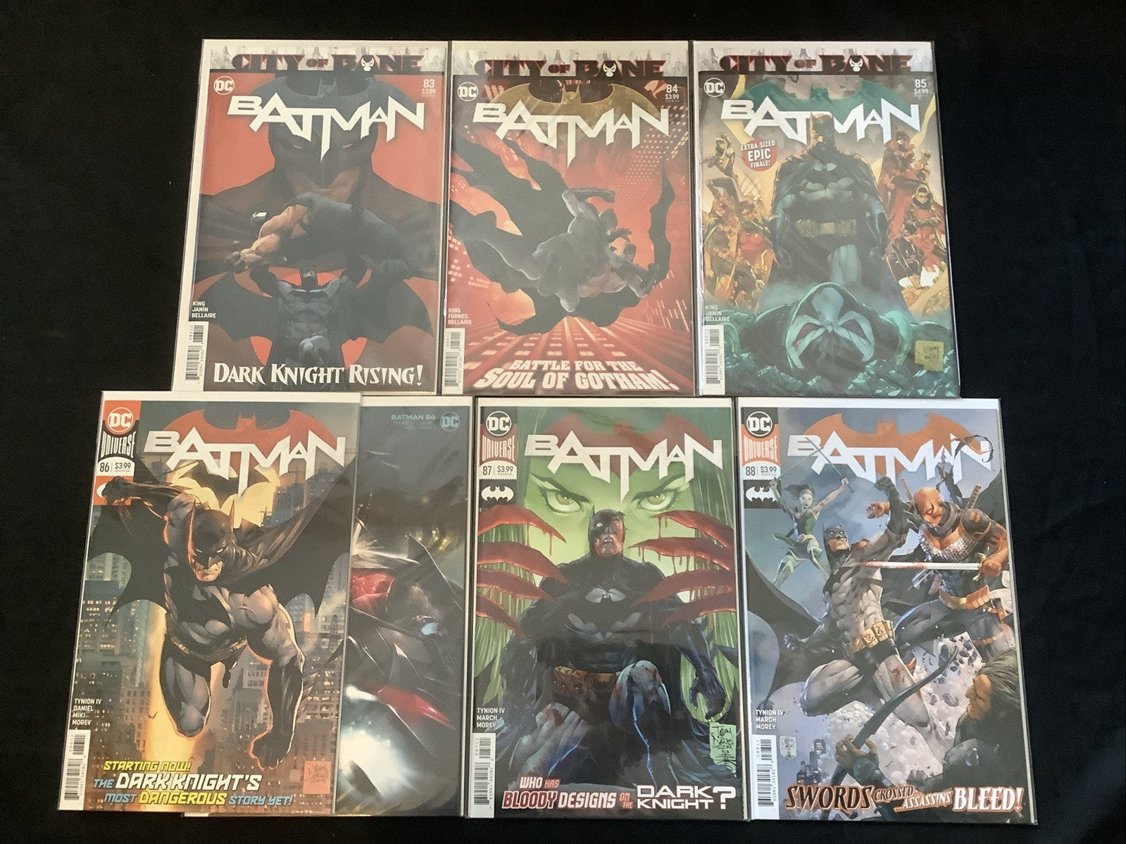 Batman #83-88 Comic Lot, DC Comics, #86 Variant Cover, Tom King, 2020