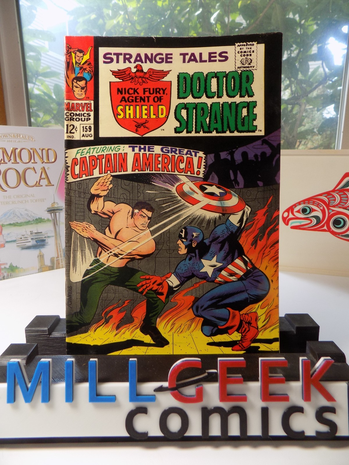 Strange Tales #159 Marvel Comic August 1967 Very Fine