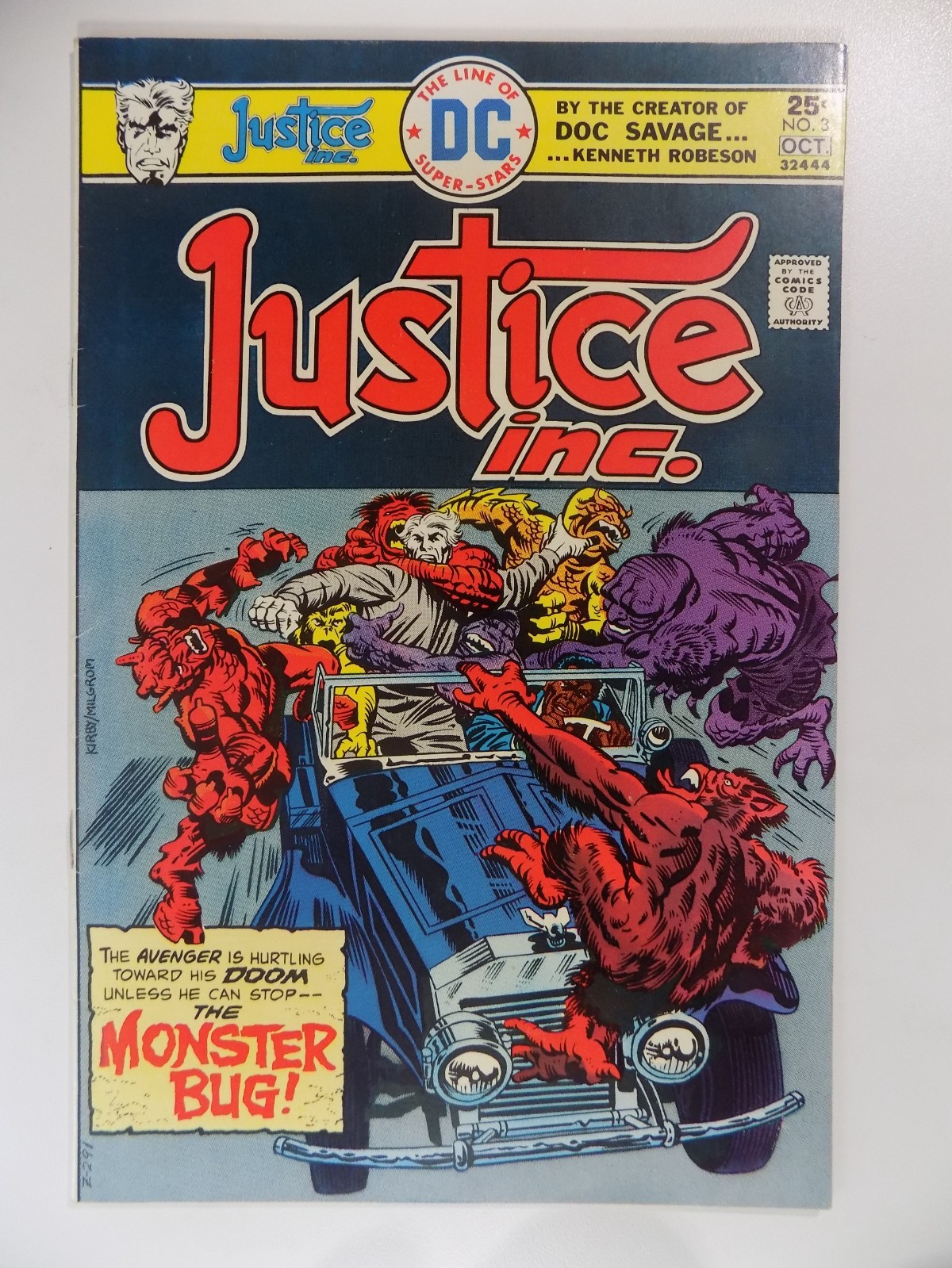 Justice inc. #1-4 DC Comic 1975 High Grade Run