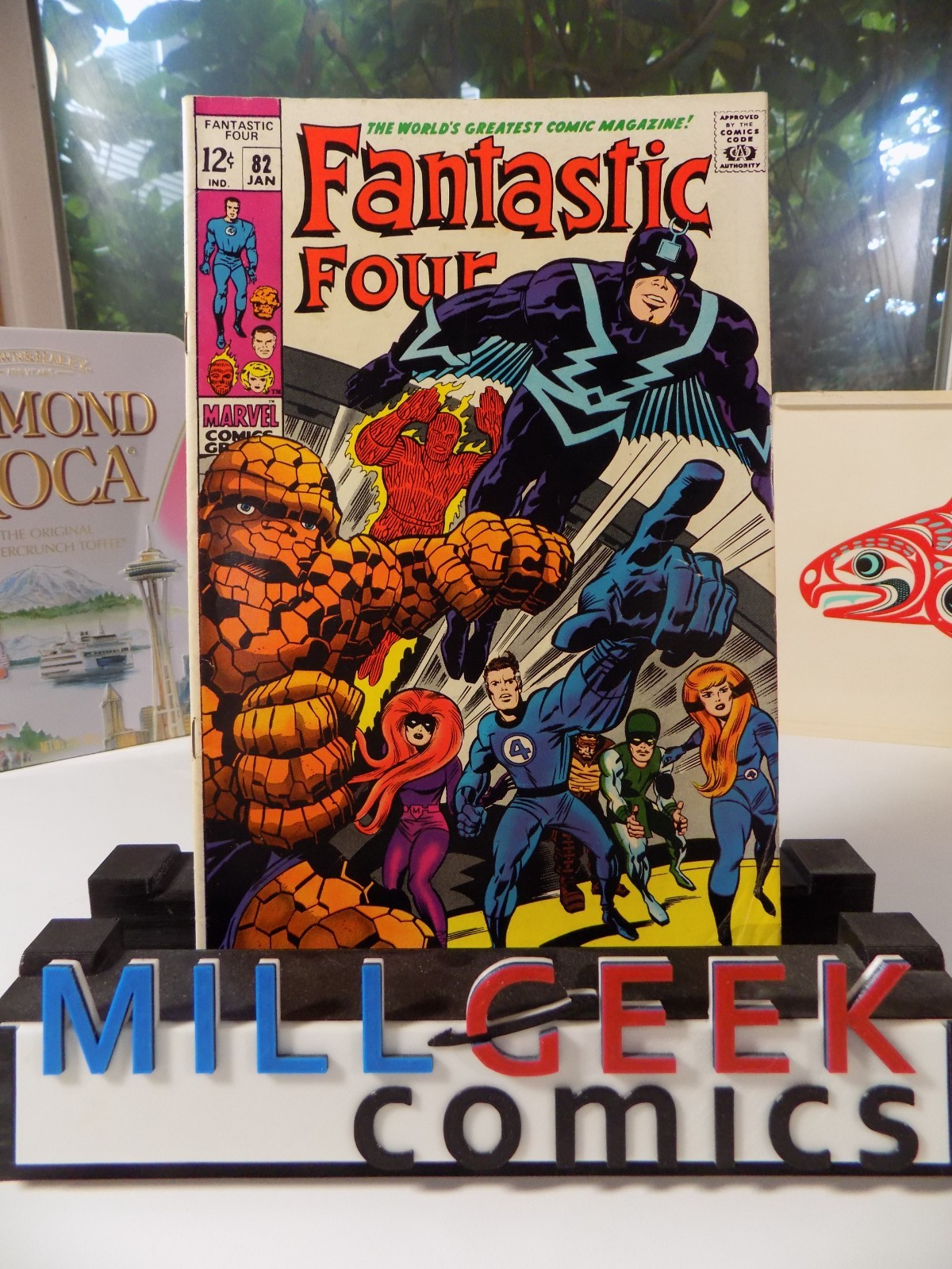 Fantastic Four #82 Marvel Comic January 1969 Fine+