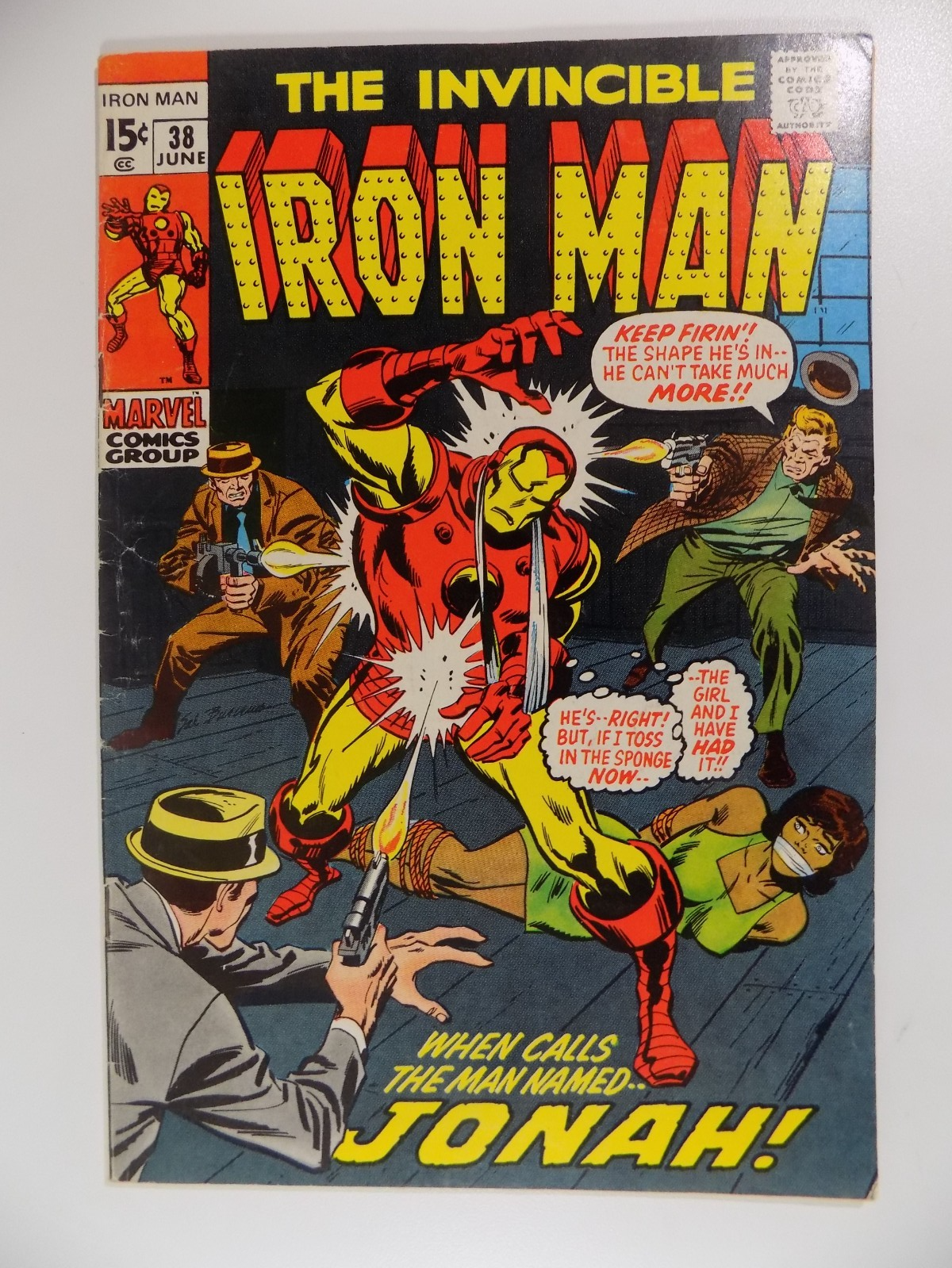 Iron Man #38 Marvel Comic June 1971 Fine/Very Fine