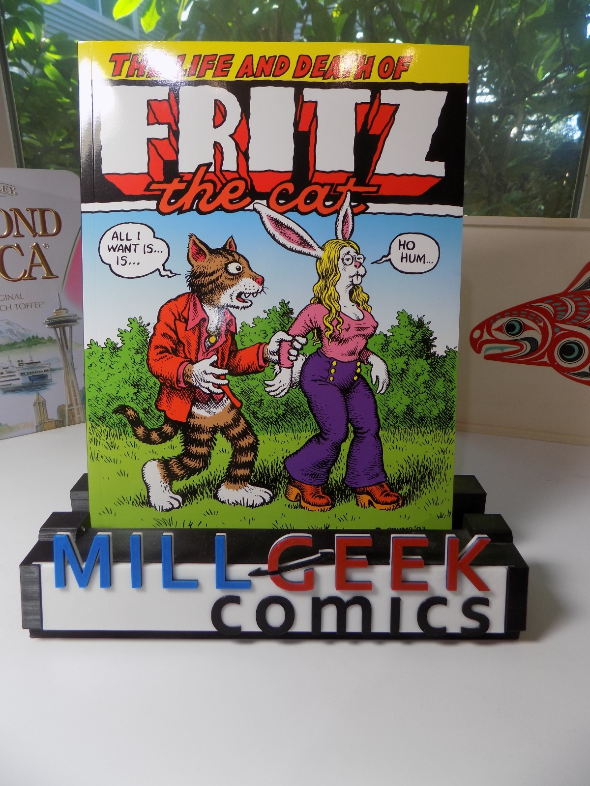 The Life and Death of Fritz the Cat TPB R. Crumb Fantagraphics Books