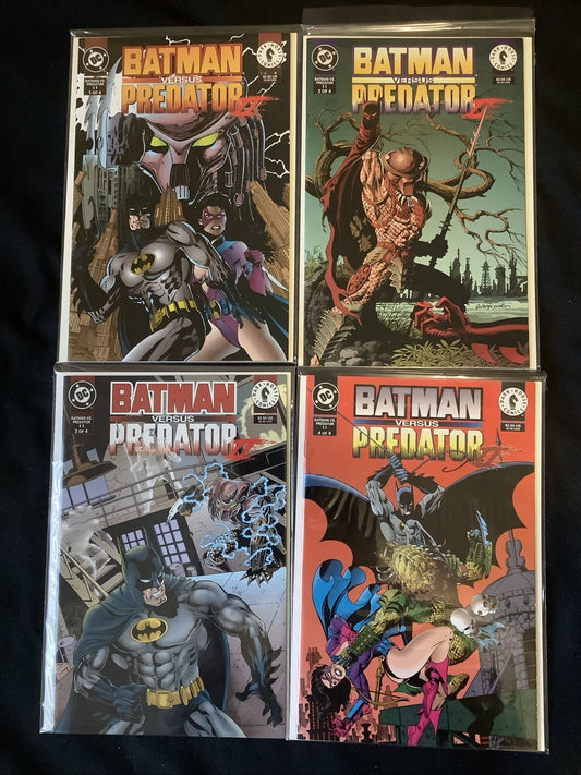 Batman versus Predator II: Bloodmatch #1-4 Complete Comic Set, DC/Dark Horse