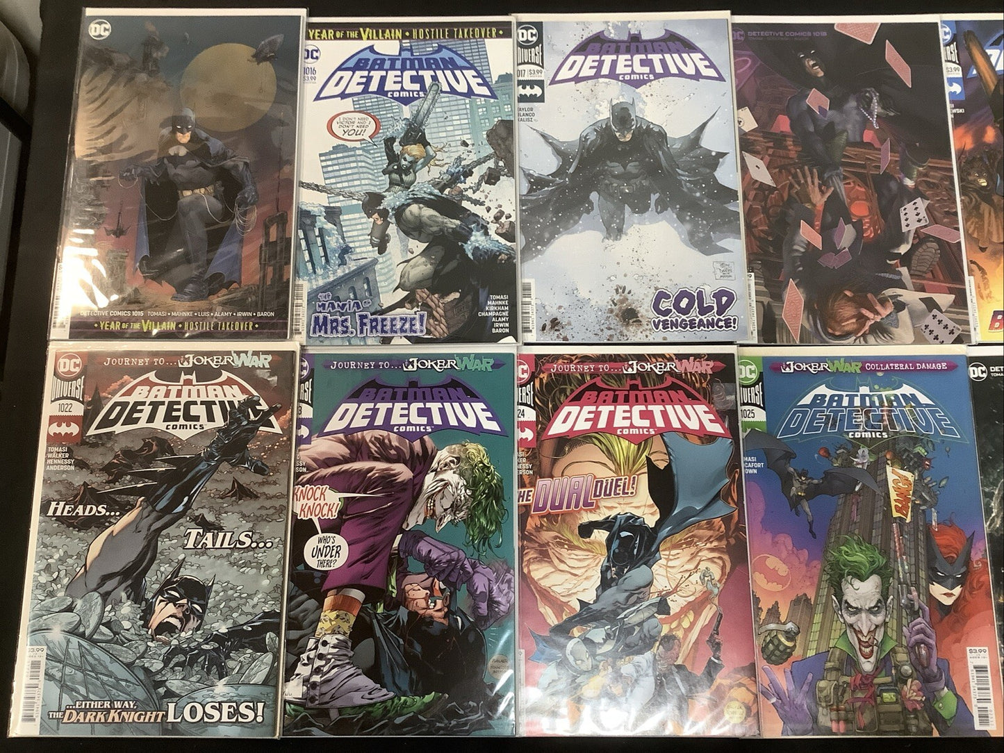 Detective Comics #967-1042 Comic Lot, DC, 1st Arkham Knight Main Continuity
