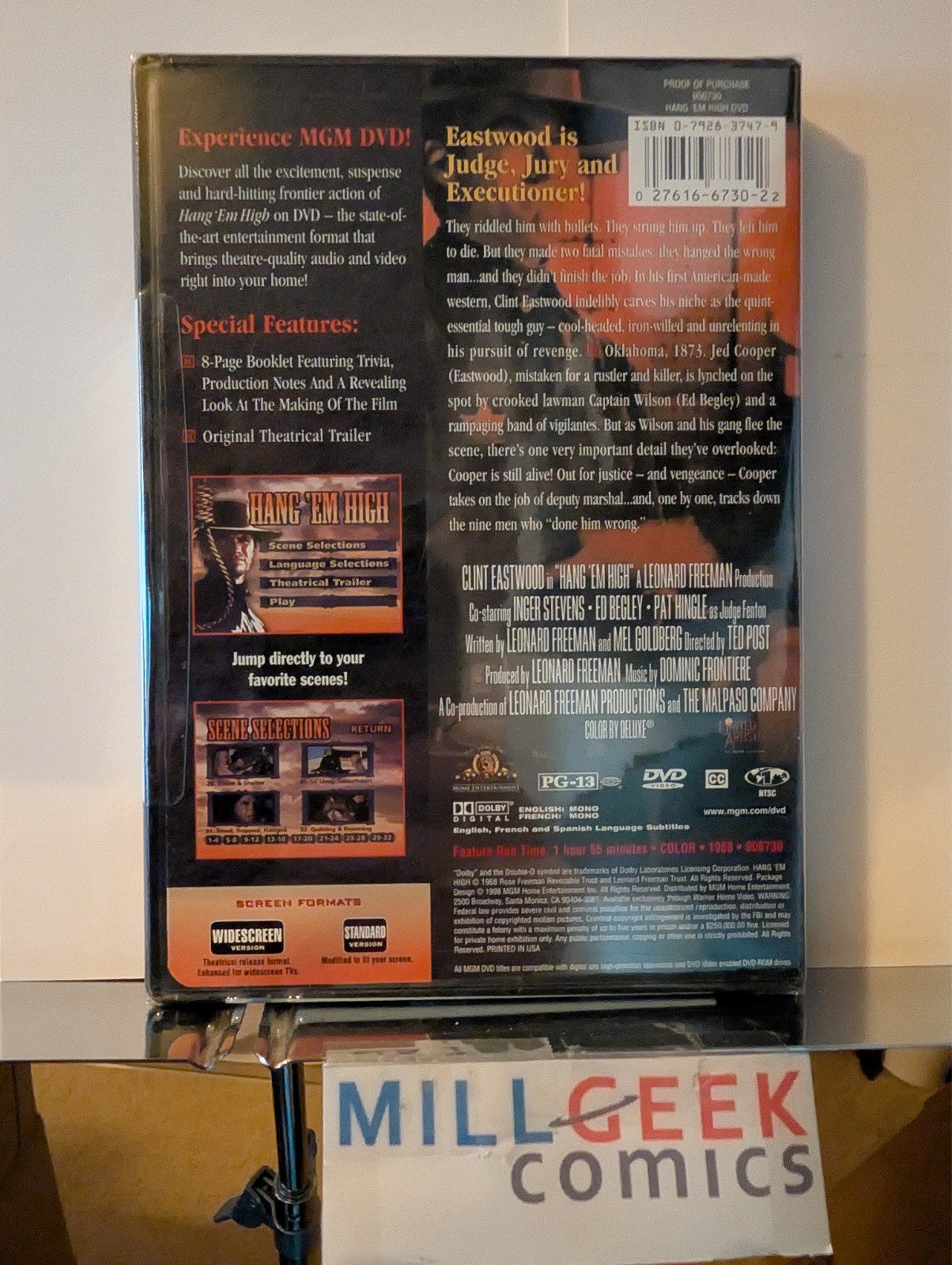 The Outlaw Josey Wales / Hang Em High / Unforgiven / High Plains Drifter(DVD)-JD