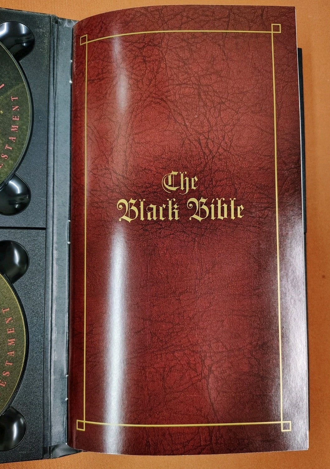 The Black Bible, 4-Disc Boxset, Cleopatra Records- Goth 1998 -RARE Like New JD