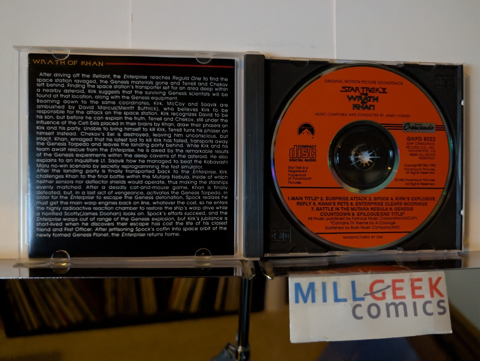 Sci-Fi Soundtrack 3 CD Lot (Star Trek II, Star Trek III, Close Encounters) -JD