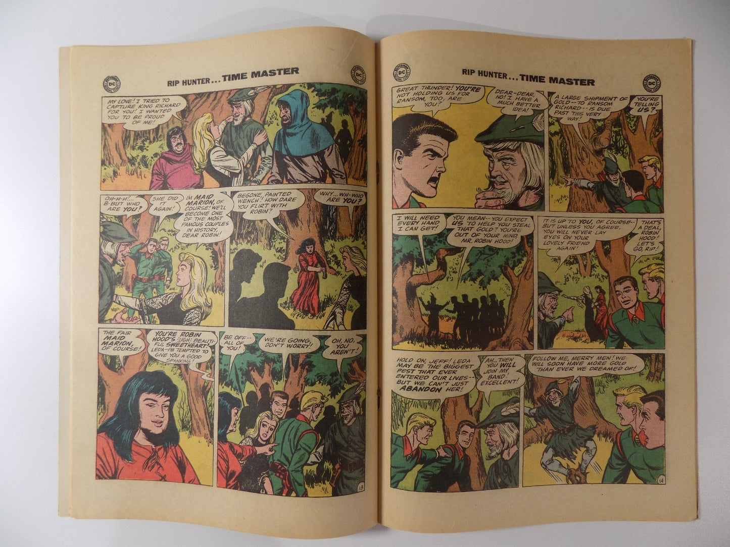 Rip Hunter Time Master #22 DC Comic October 1964 Fine/ Very Fine