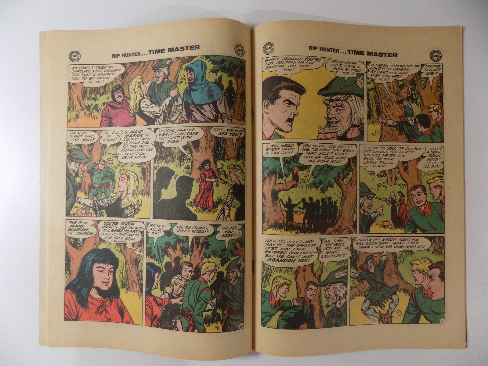 Rip Hunter Time Master #22 DC Comic October 1964 Fine/ Very Fine