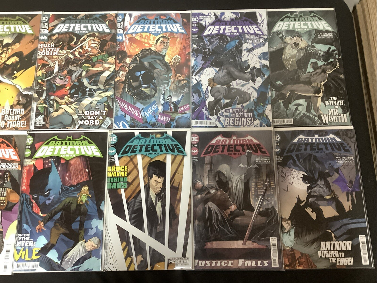 Detective Comics #967-1042 Comic Lot, DC, 1st Arkham Knight Main Continuity