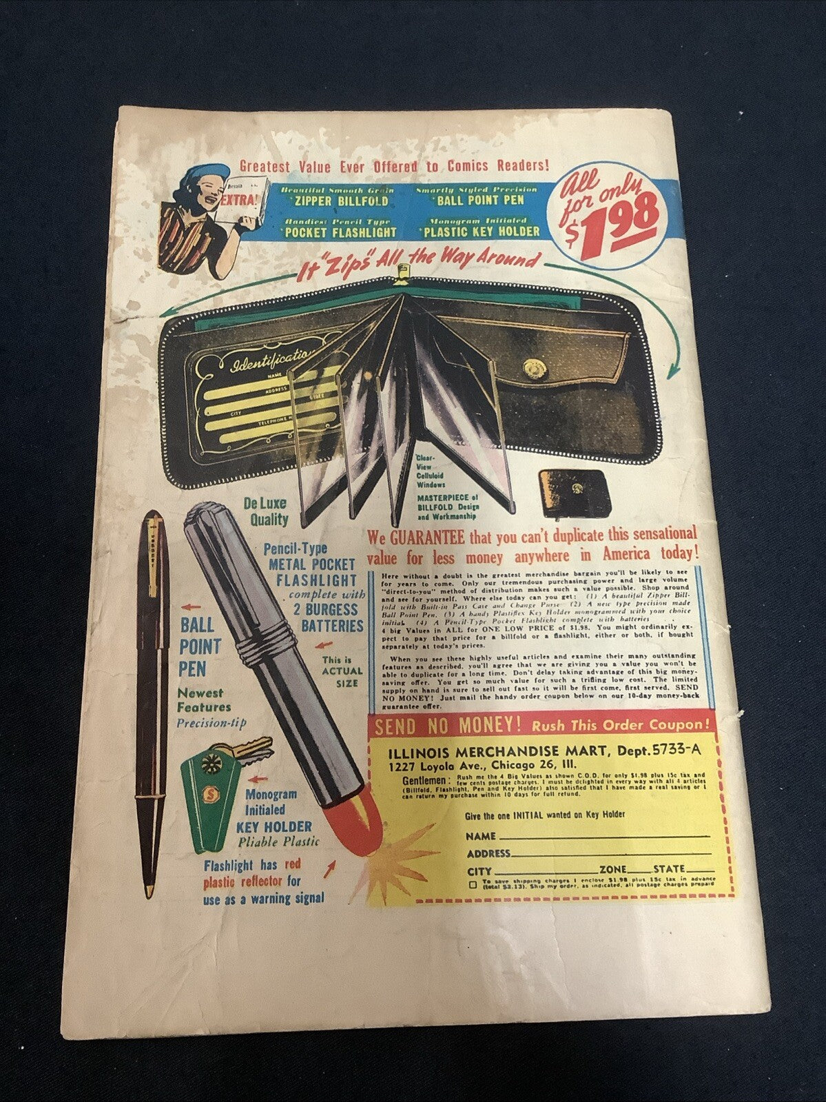 Crime and Punishment #16 (Lev Gleason July 1949) VG/F (5.0) C.H. Moore