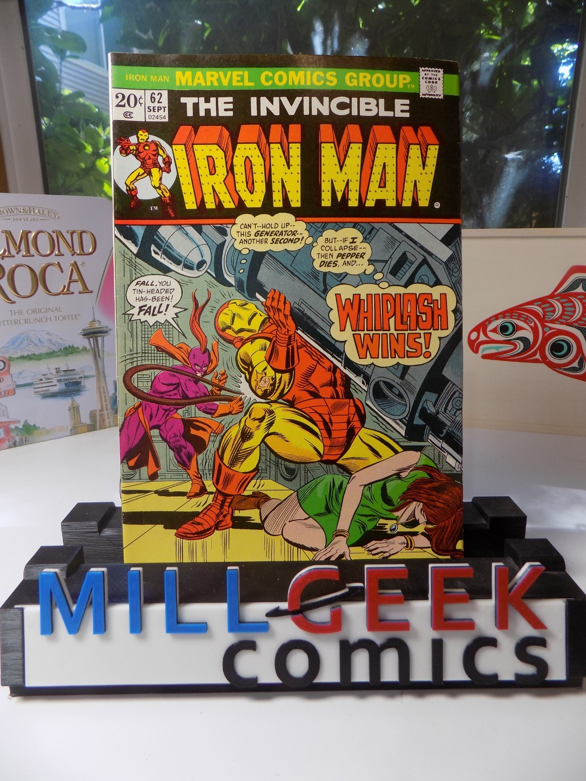 Iron Man #62 Marvel Comic September 1973 Very Fine+