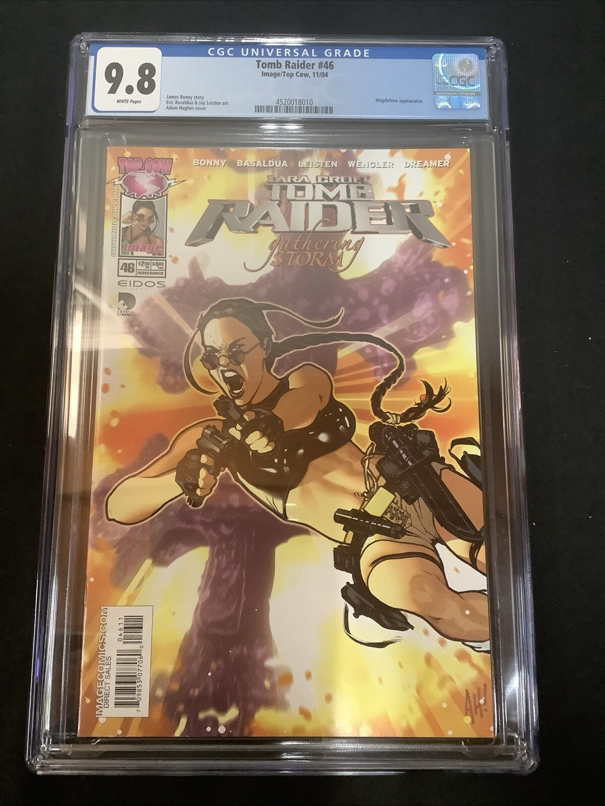 Tomb Raider #46 (2004) CGC Graded 9.8, White Pages, Adam Hughes Cover, Top Cow