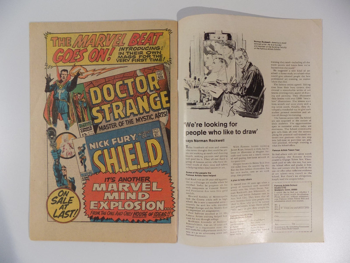 Fantastic Four #75 Marvel Comic June 1968 Fine