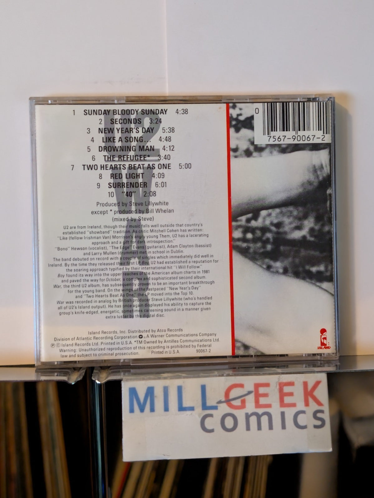 U2 - October & War, 2 CD Set -JD