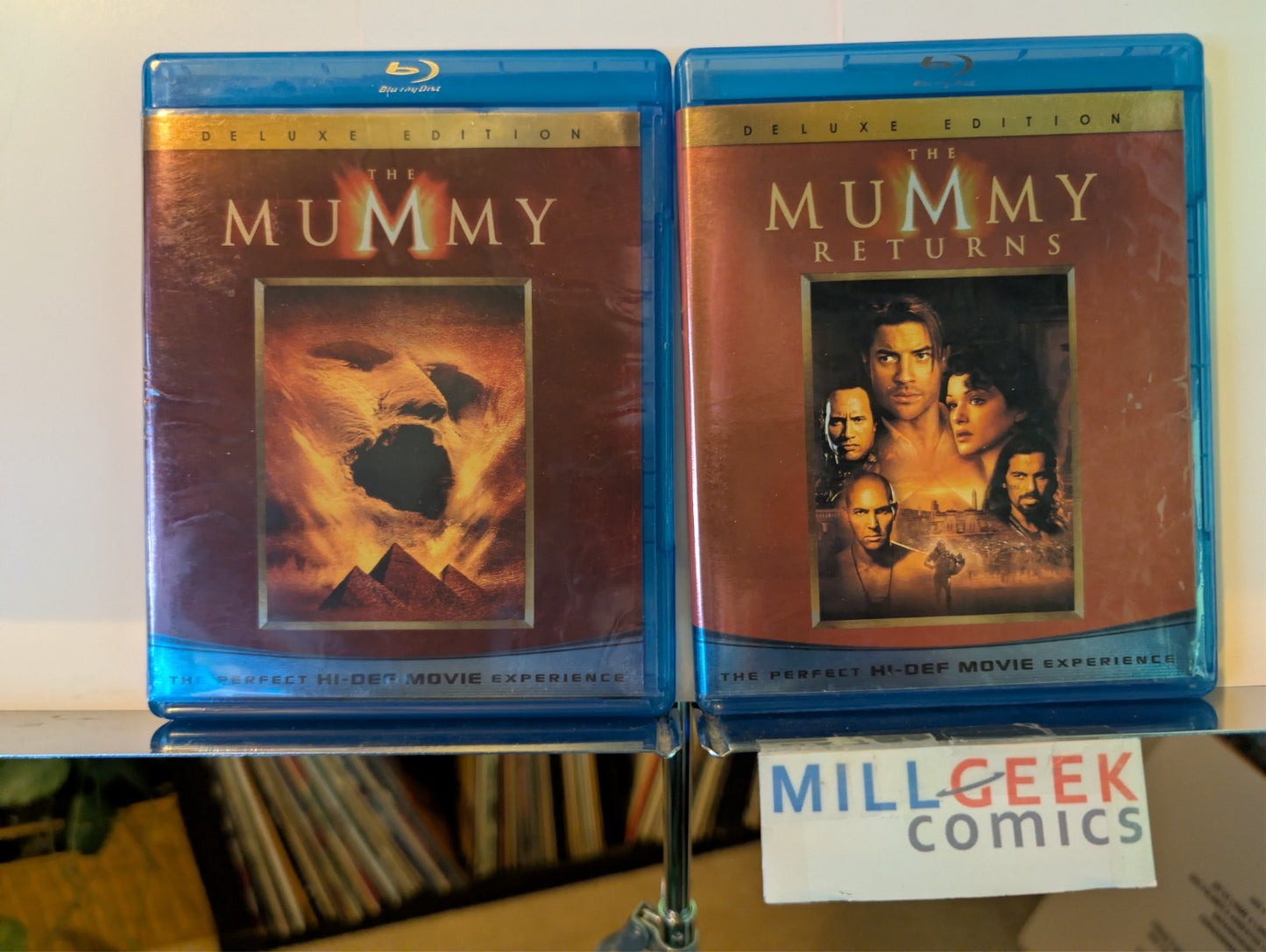 The Mummy / The Mummy Returns, 2 Movie Set (Blu-ray) -JD