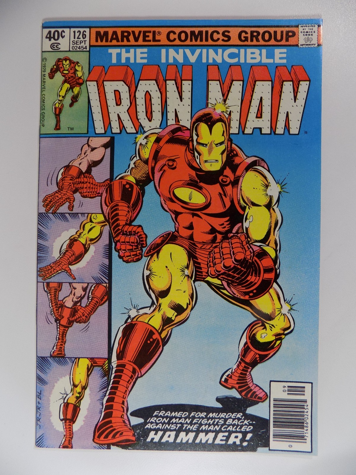 Iron Man #126 Marvel Comic September 1979 Very Fine