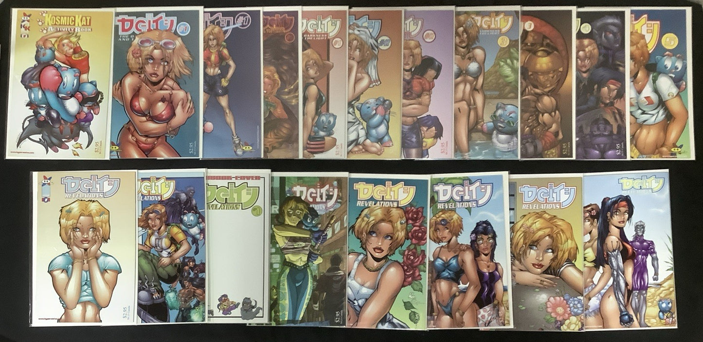 Deity Comic Bundle: See Description And Photos For Details, 46 Comics Total