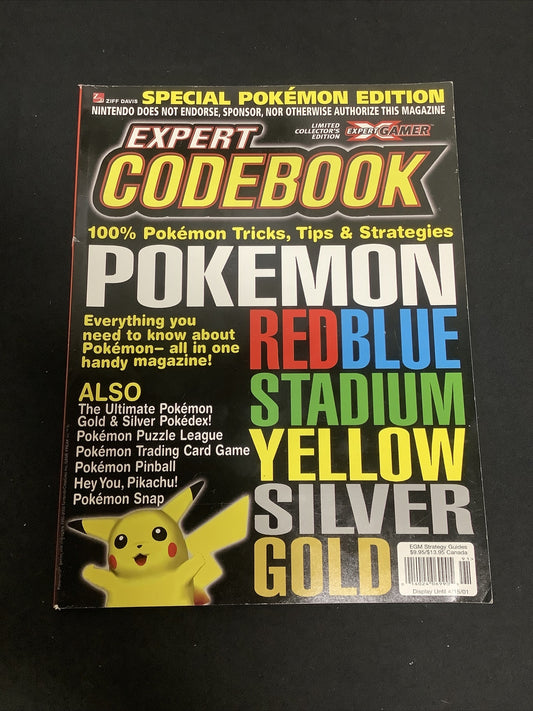 Expert Gamer’s Codebook: Pokémon Special Edition, Strategy Guide, Taking Offers