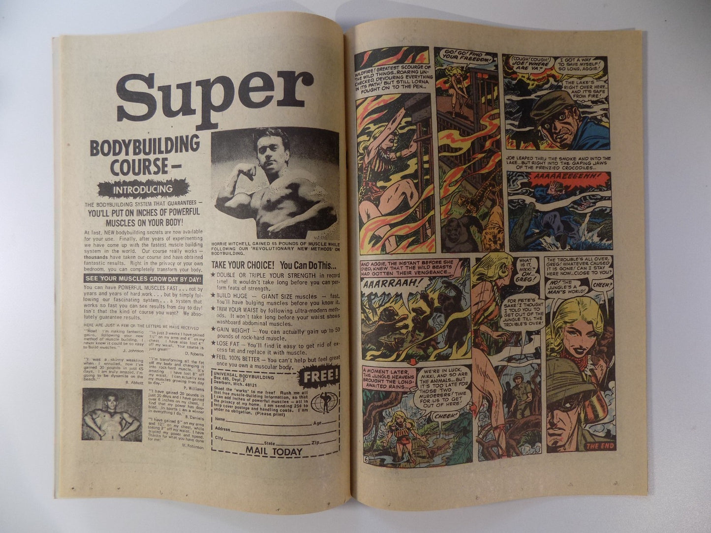 Jungle Action #4 Marvel Comic April 1973 Very Fine