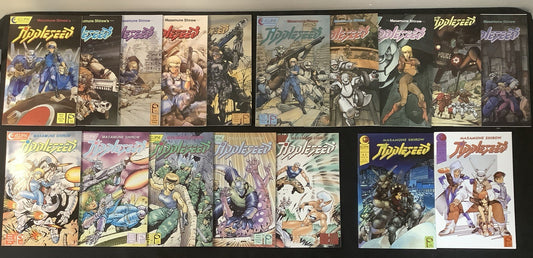 Appleseed Bundle: Vol.1 #1-5, Vol.2 #1-5, Vol.3 #1-5, Vol. #1-2, 17 Comics Total
