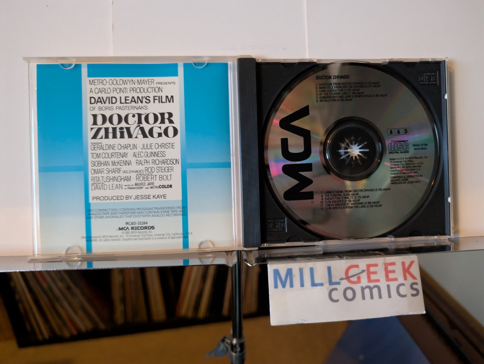 Soundtrack 5 CD Lot (Koyaanisqatsi, Patton, Thin Red Line, Dr Zhivago, more)-JD