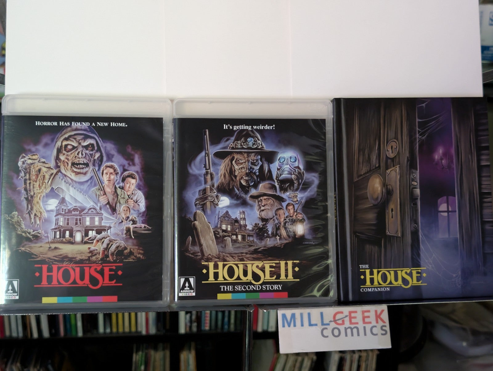 HOUSE TWO STORIES (1986/87) OOP Limited Edition Arrow Blu-Ray Set 1985 W/book-JD