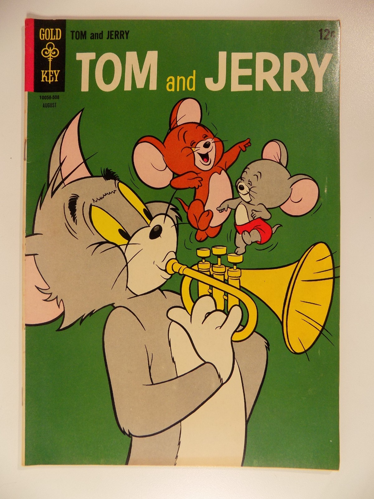 Tom and Jerry #225 Gold Key Comic August 1965 Very Fine- 