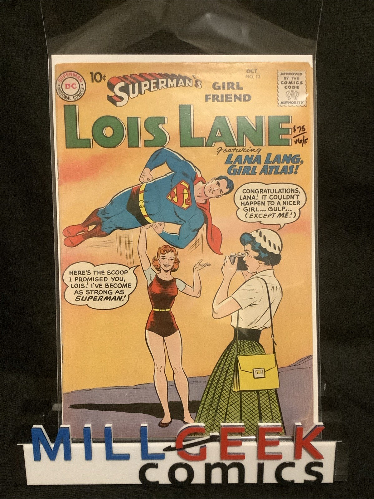 Superman's Girl Friend, Lois Lane #12 (DC Comics) VG/F (5.0) Inner Wrap Detached
