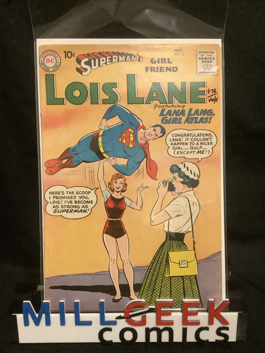 Superman's Girl Friend, Lois Lane #12 (DC Comics) VG/F (5.0) Inner Wrap Detached