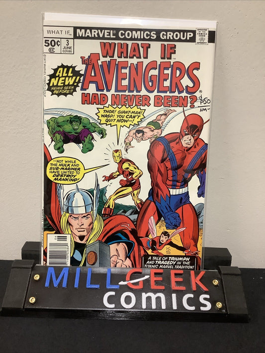 What If? #3 (June 1977) NM- (9.2) Jim Shooter/Gil Kane, Newsstand Edition