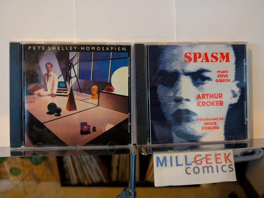 Ambient/New Wave 2 CD lot (Pete Shelley - Spasm/Steve Gibson) -JD