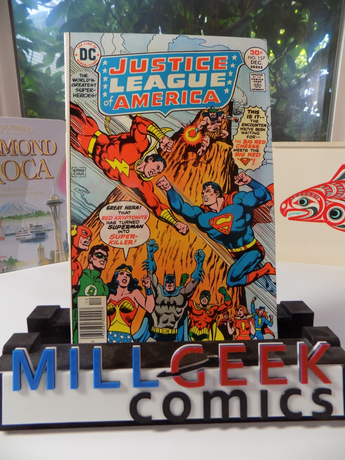 Justice League of America #137 DC Comic December 1976 Very Fine+