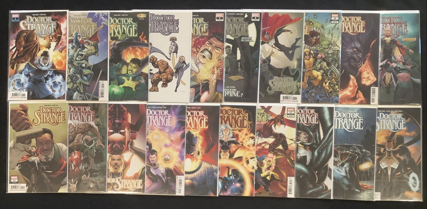 Doctor Strange #1-20 Complete Comic Set, Marvel, Mark Waid, Jesús Saiz, 2018