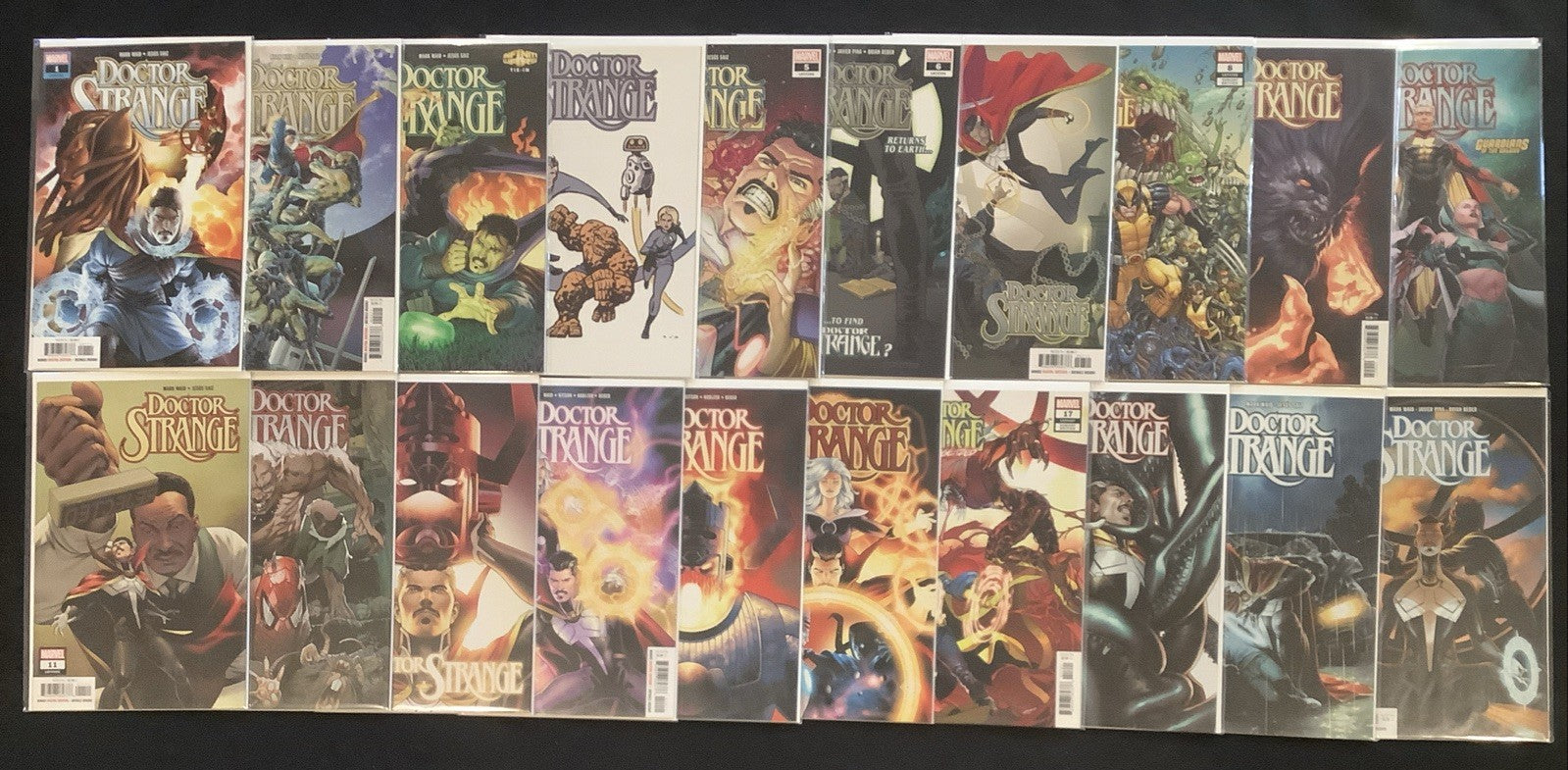 Doctor Strange #1-20 Complete Comic Set, Marvel, Mark Waid, Jesús Saiz, 2018