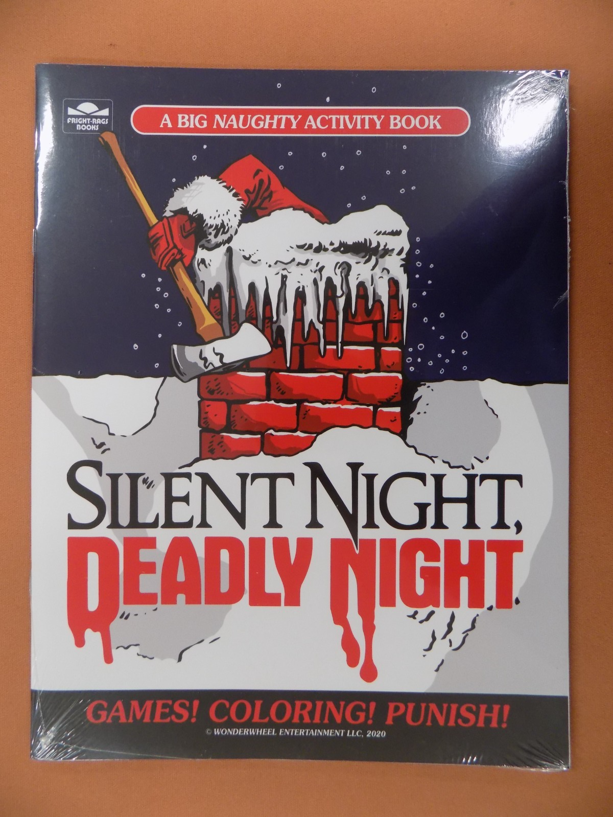 Silent Night Deadly Night Big Naughty Activity Book Sealed