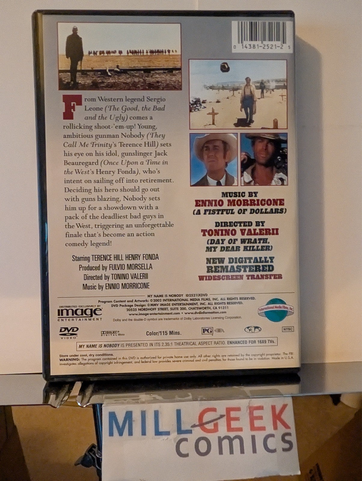 My Name is Nobody / Once Upon a Time in the West / Butch Cassidy (DVD) -JD