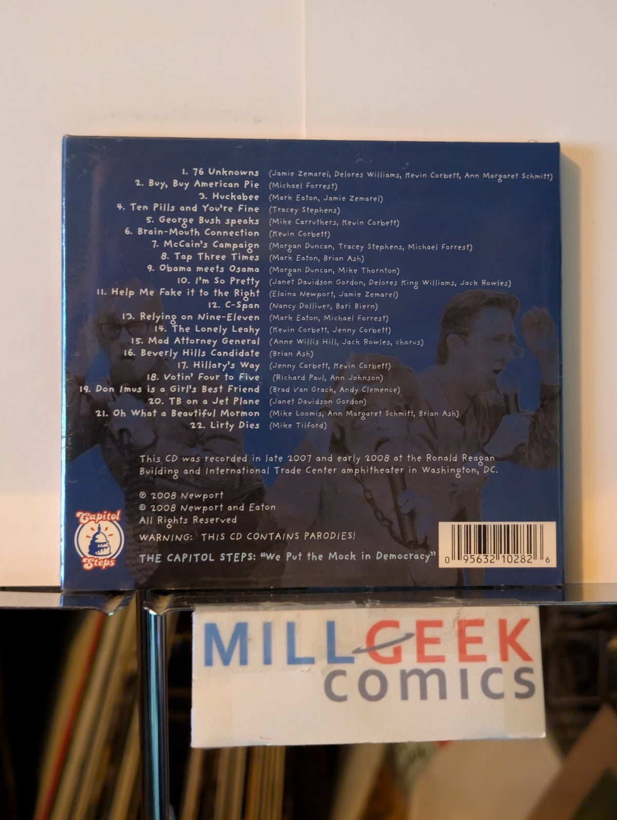 Campaign and Suffering [Slimline] by Capitol Steps (CD 2008) -JD
