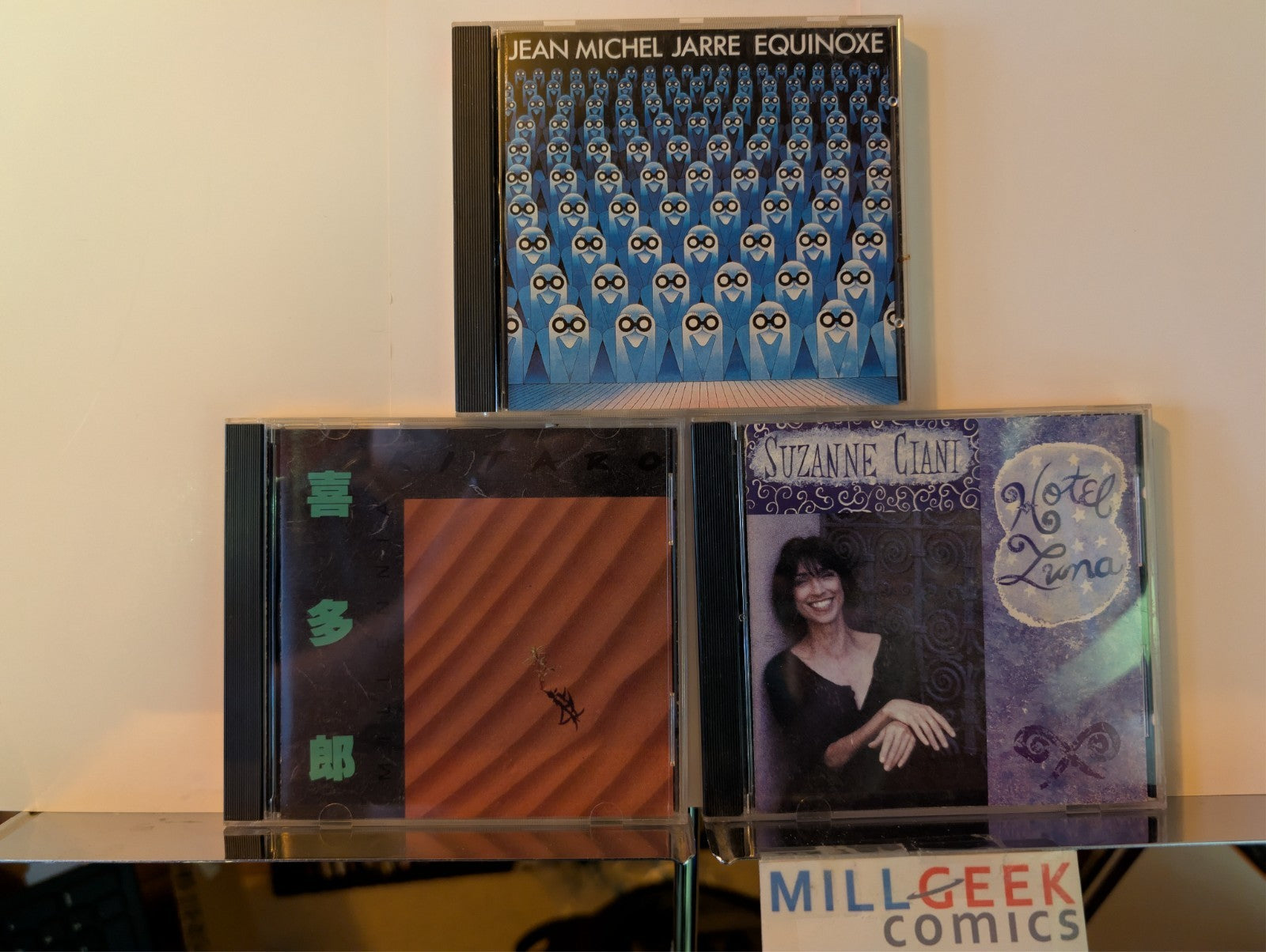 Synth-pop Ambient, 3 CDs (Equinoxe, Millennia, Hotel Luna) -JD