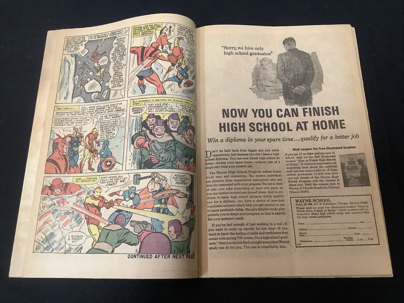 Avengers #14 (Marvel Comics March 1965) VG+ (4.5) “Even An Avenger Can Die”