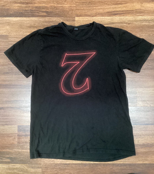 Stranger Things 2 Promotional Netflix Shirt Black Double Sided Promo SDCC (L)