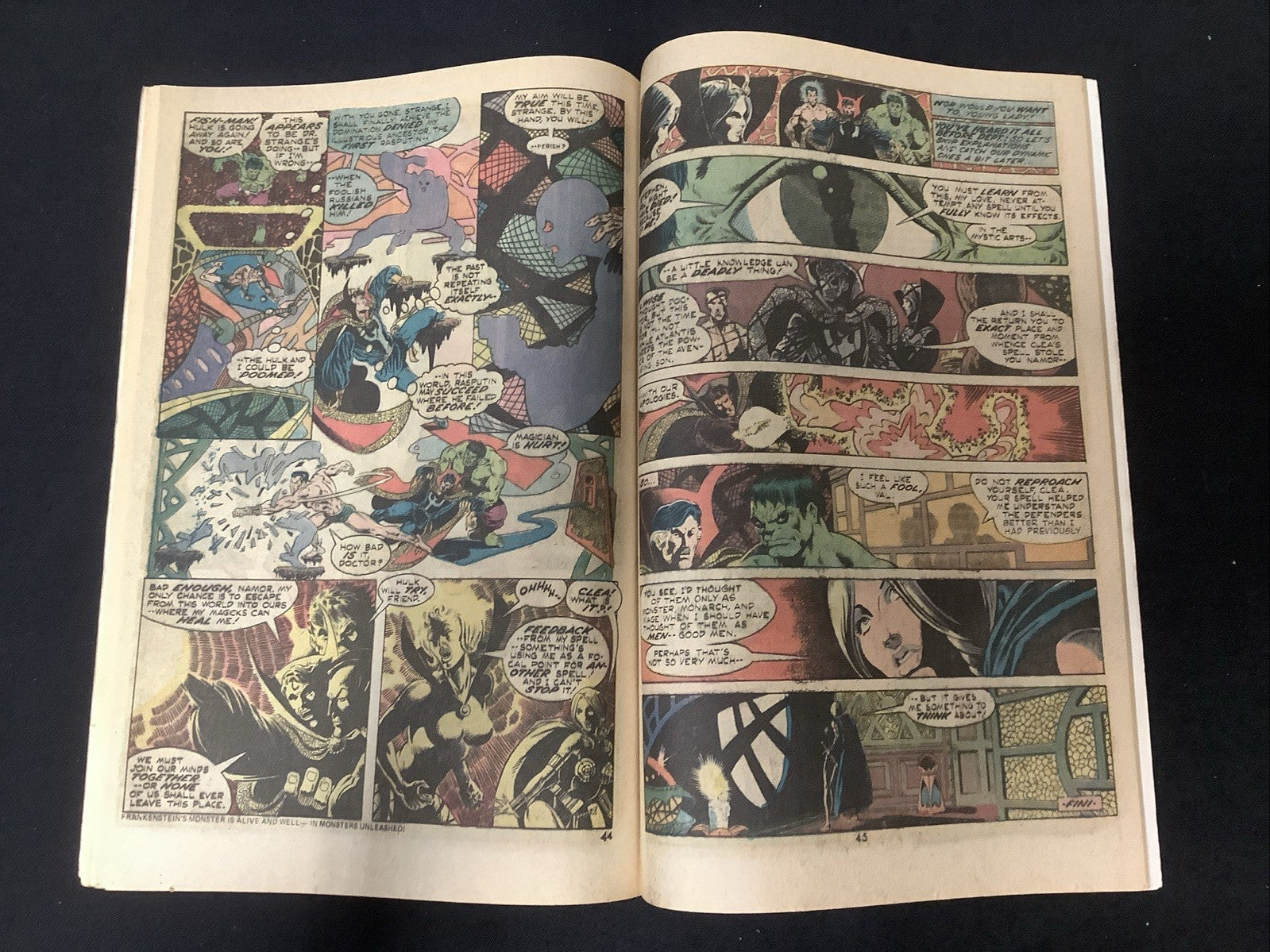 Giant-Size Defenders #1 (Marvel Comics July 1974) F+ (6.5) Petra Goldberg