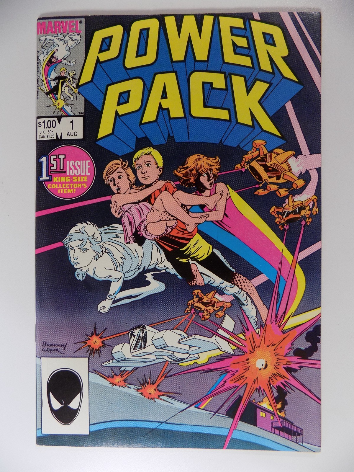 Power Pack #1 Marvel Comic August 1984 Near Mint-