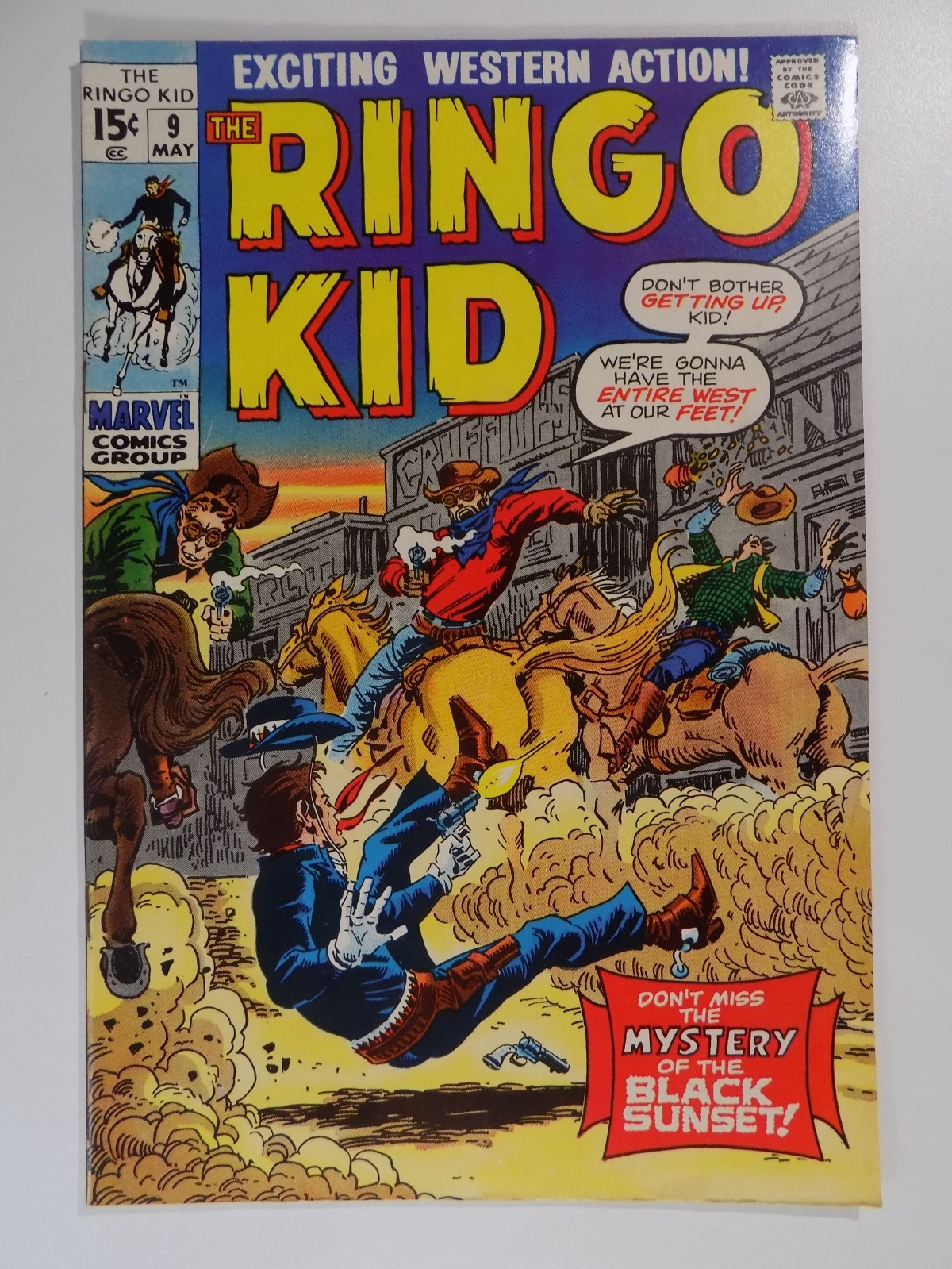 Ringo Kid #9 Marvel Comic May 1971 Very Fine-