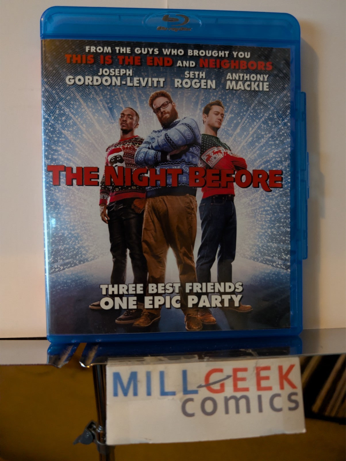 The Night Before / This Is The End, 2 Seth Rogen Movie Set (Blu-ray) -JD