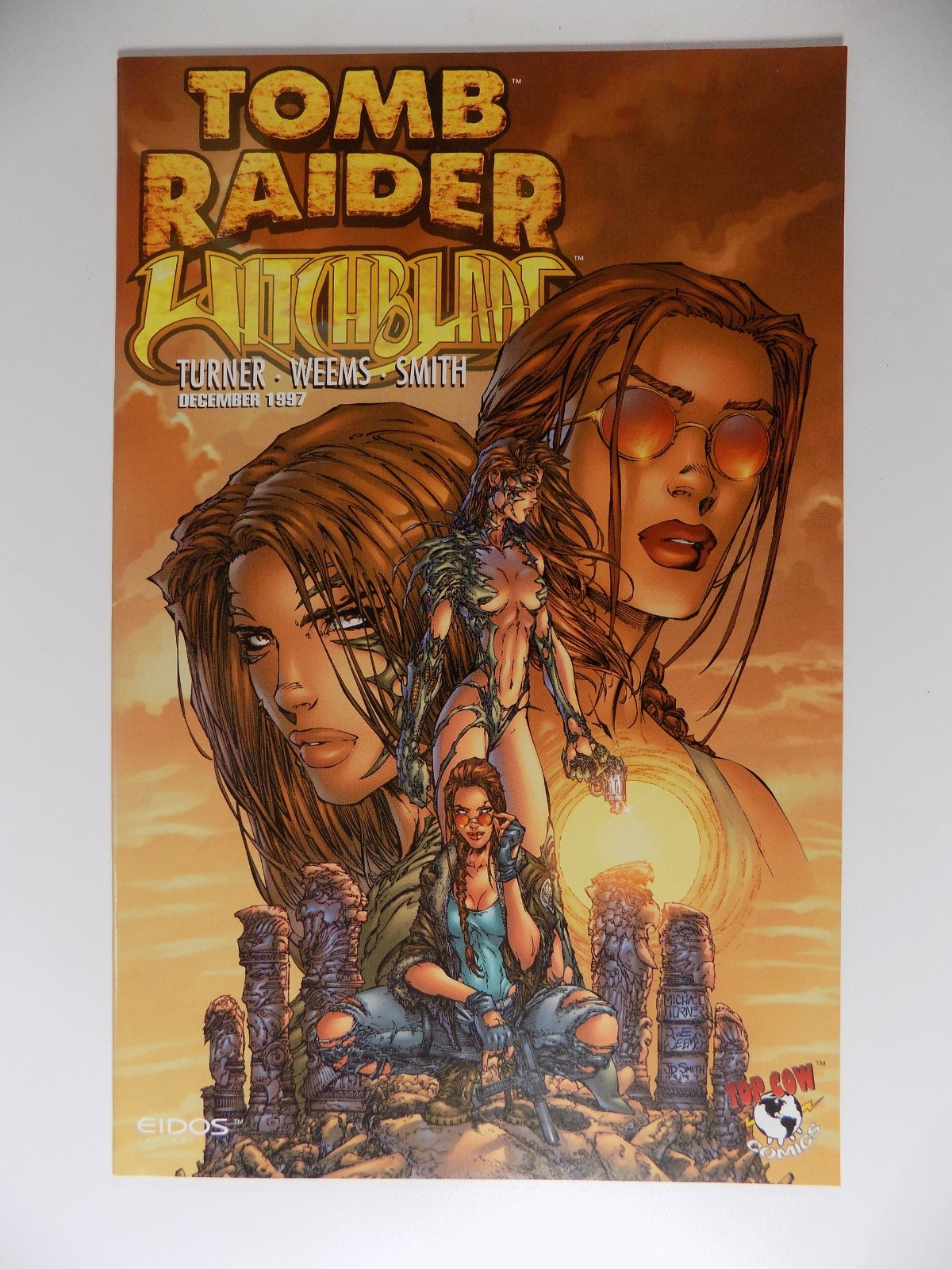 Tomb Raider Witchblade Special #1 December 1997 VF/NM Sunburnt Variant